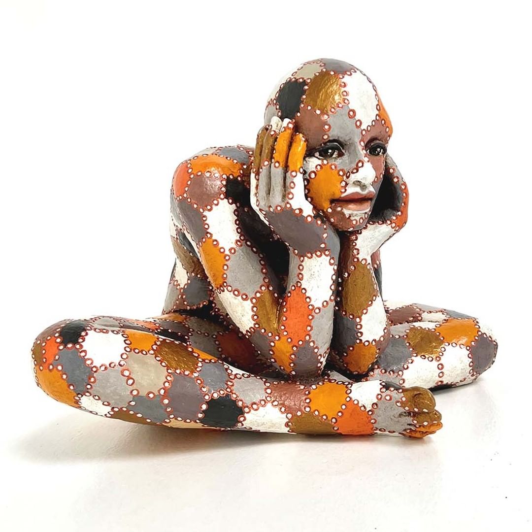 Expressive Figurative Sculptures Gorgeously Covered By Colorful Patterns By Paola Epifani Rabarama 2