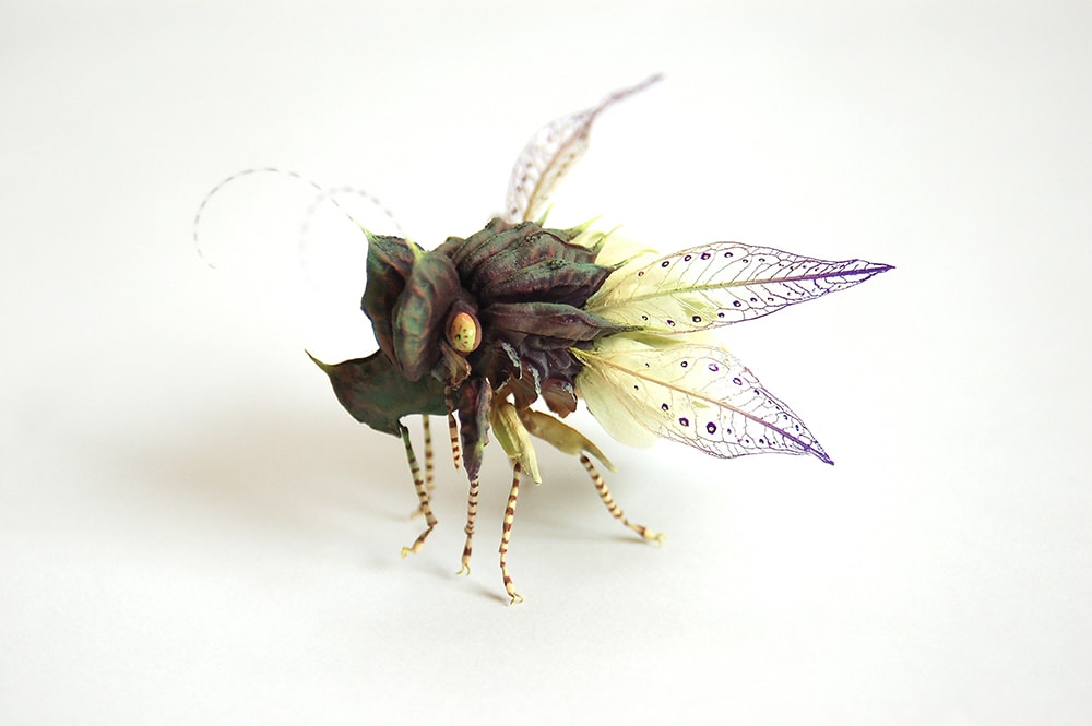 Exuberant Imaginative Insects Made Of Resin And Brass By Hiroshi Shinno 12