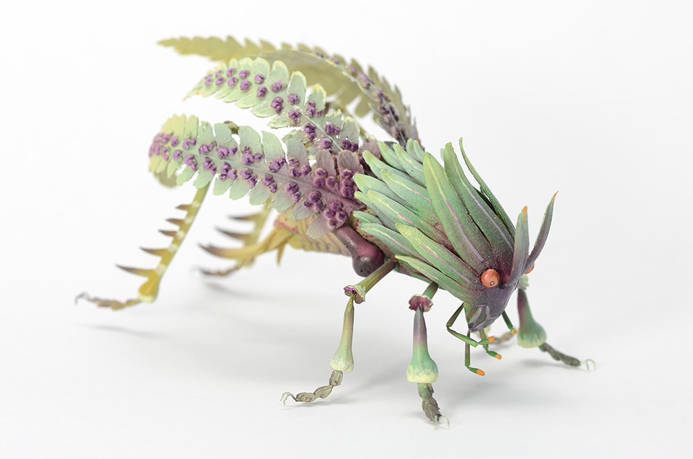 Exuberant Imaginative Insects Made Of Resin And Brass By Hiroshi Shinno 5
