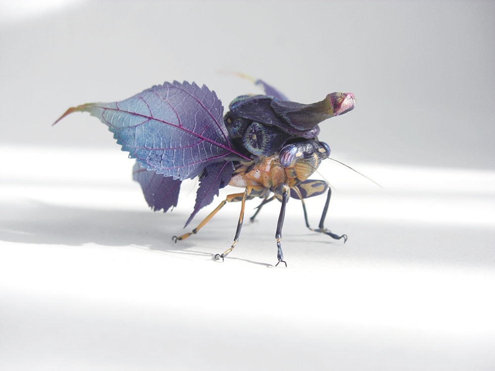 Exuberant Imaginative Insects Made Of Resin And Brass By Hiroshi Shinno 7
