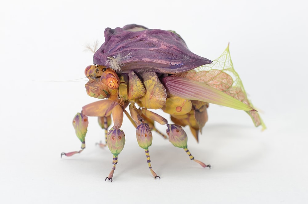 Exuberant Imaginative Insects Made Of Resin And Brass By Hiroshi Shinno 9