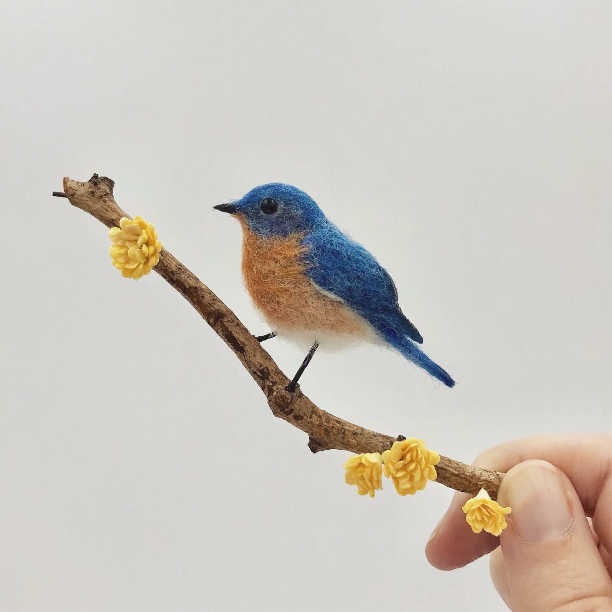Felted Wildlife Gorgeous Miniature Animal Sculptures By Simon Brown And Katie Corrigan 11