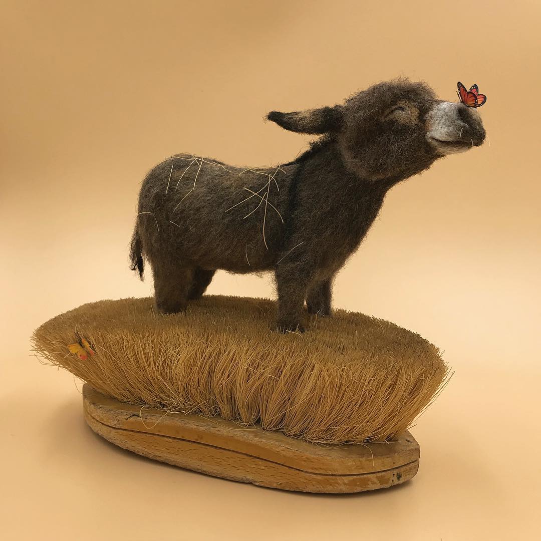 Felted Wildlife Gorgeous Miniature Animal Sculptures By Simon Brown And Katie Corrigan 14