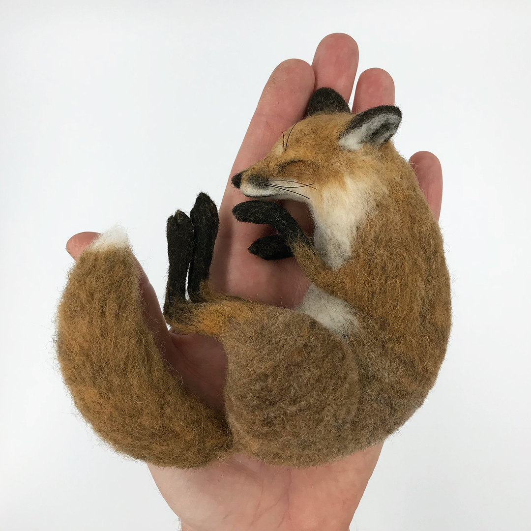 Felted Wildlife Gorgeous Miniature Animal Sculptures By Simon Brown And Katie Corrigan 20