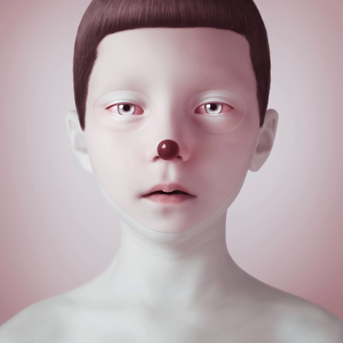 Gorgeous Surrealist Portraits With A Porcelain Style By Oleg Dou 17