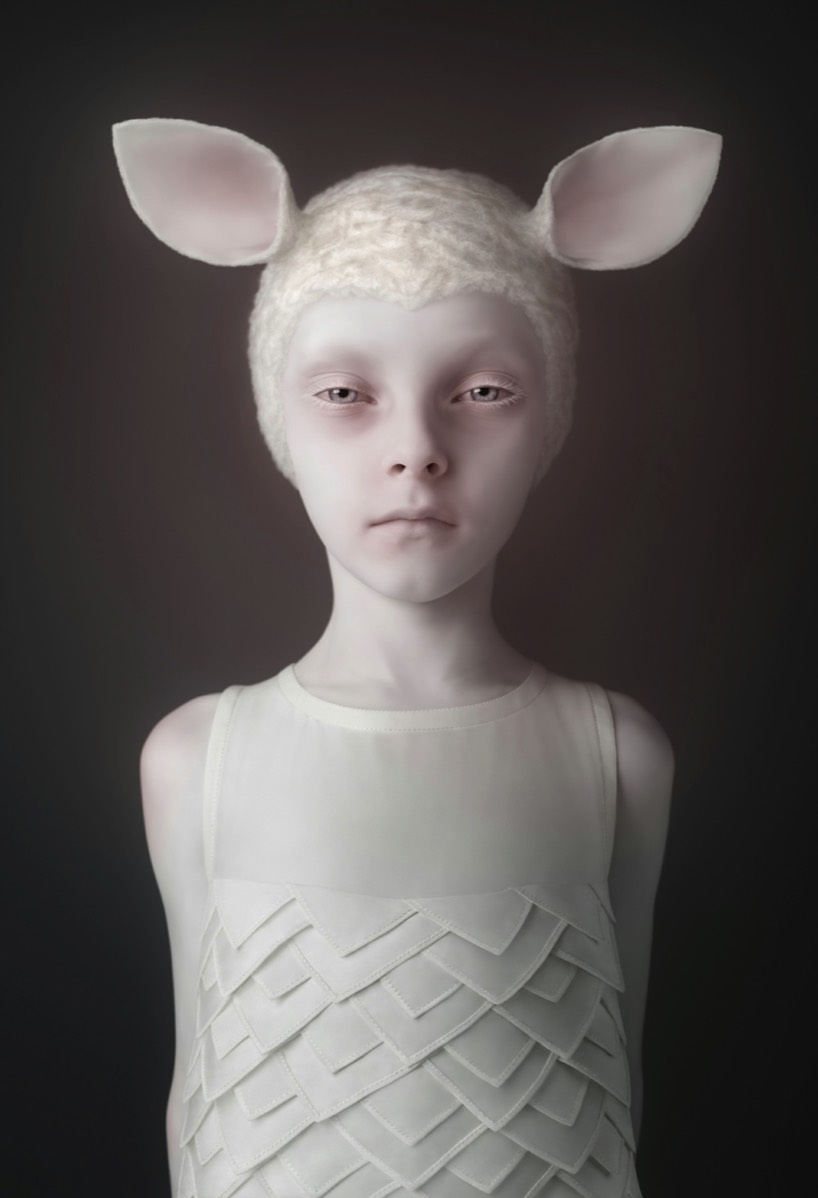 Gorgeous Surrealist Portraits With A Porcelain Style By Oleg Dou 18