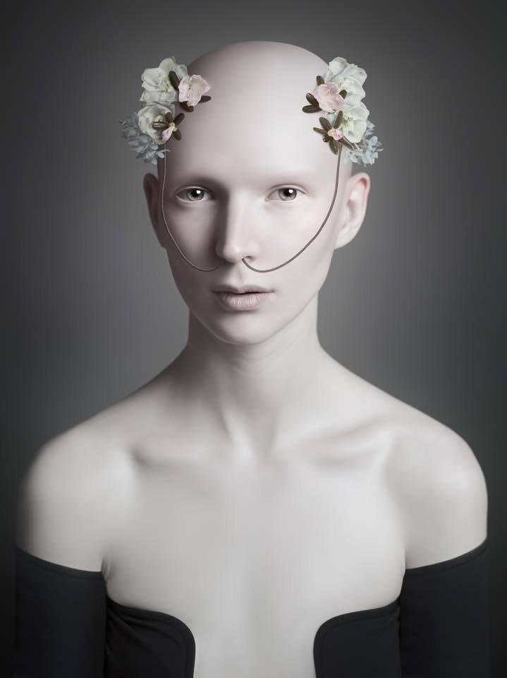 Gorgeous Surrealist Portraits With A Porcelain Style By Oleg Dou 6