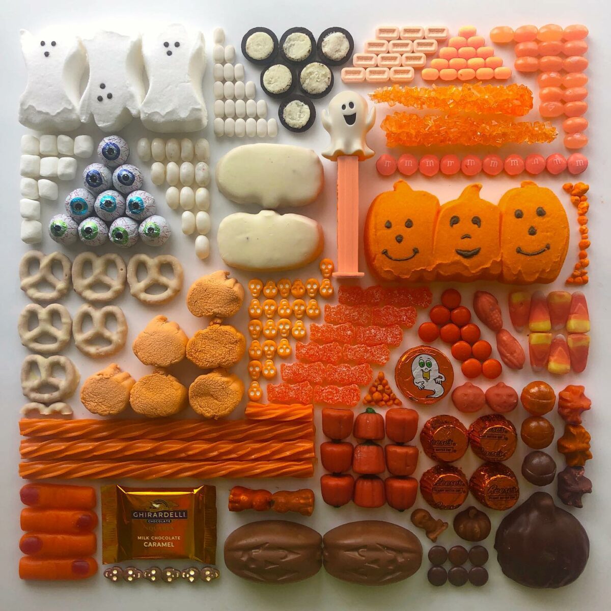 Hypnotizing Pattern Arrangements Of Food And Everyday Objects By Adam Hillman 22