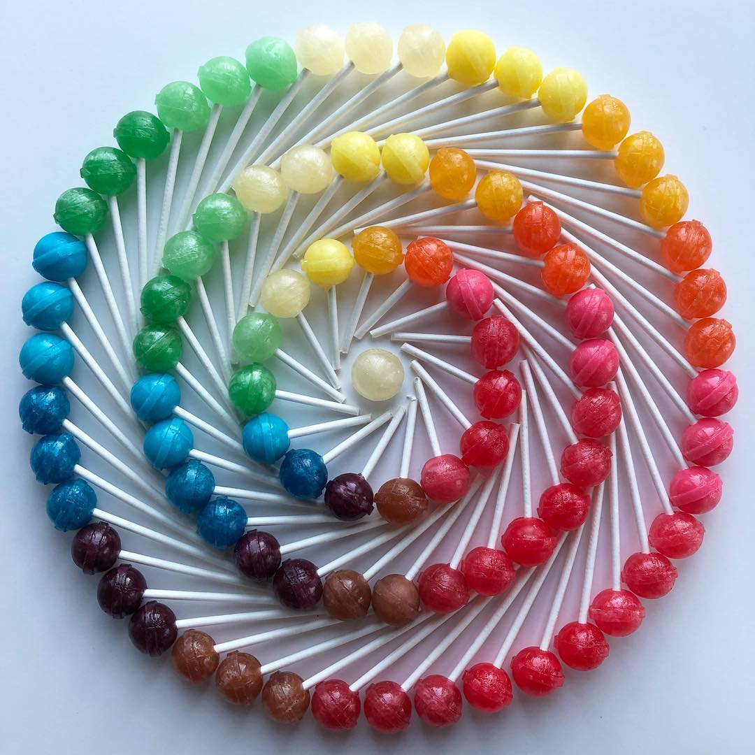 Hypnotizing Pattern Arrangements Of Food And Everyday Objects By Adam Hillman 5