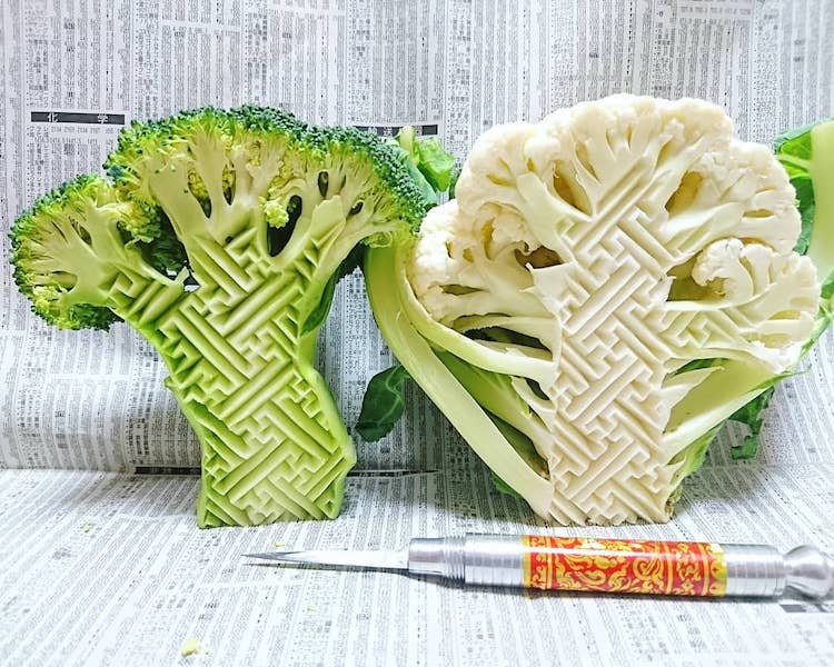 New Incredible Thai Fruit And Vegetable Carvings By Gaku 17