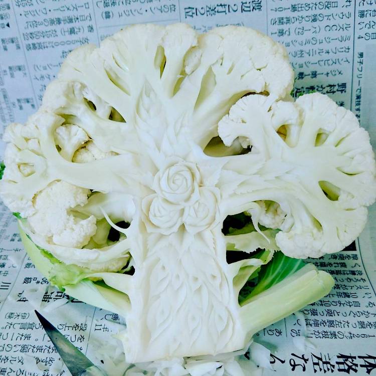 New Incredible Thai Fruit And Vegetable Carvings By Gaku 19