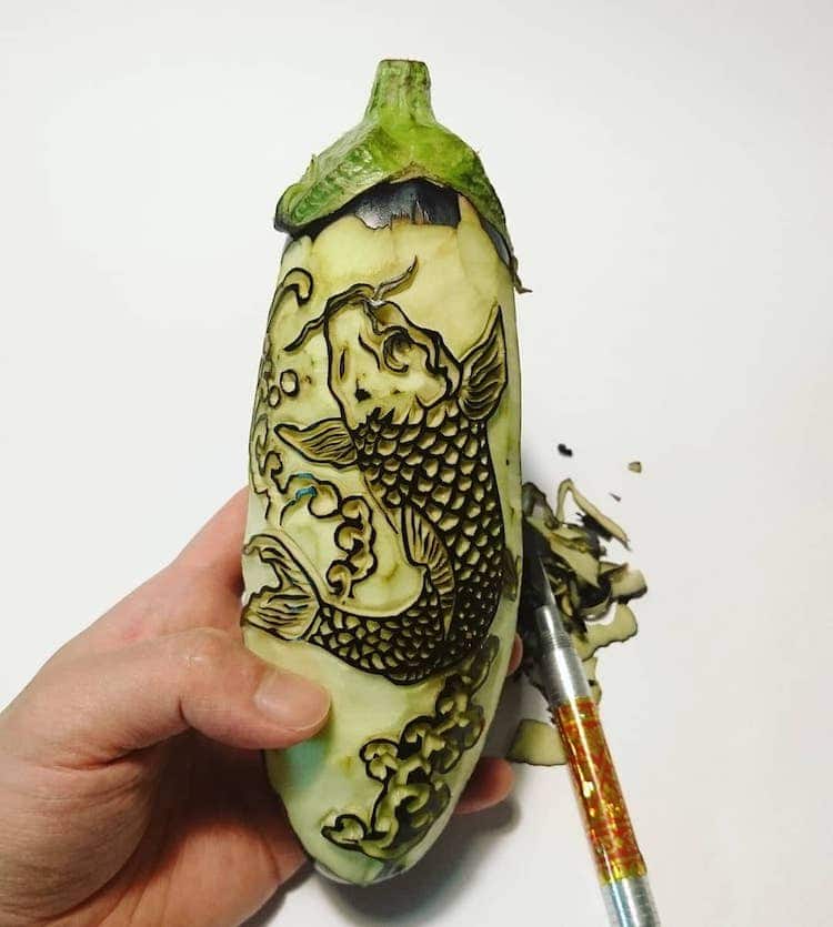 New Incredible Thai Fruit And Vegetable Carvings By Gaku 9