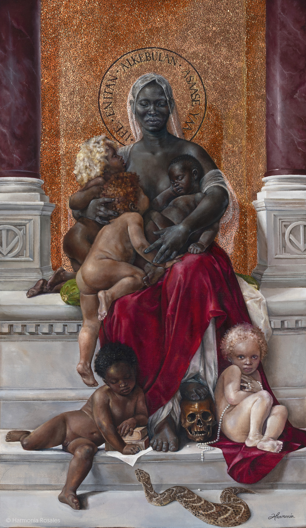 Powerful Portraits Of Black Figures Painted In The Classical European Style By Harmonia Rosales 5