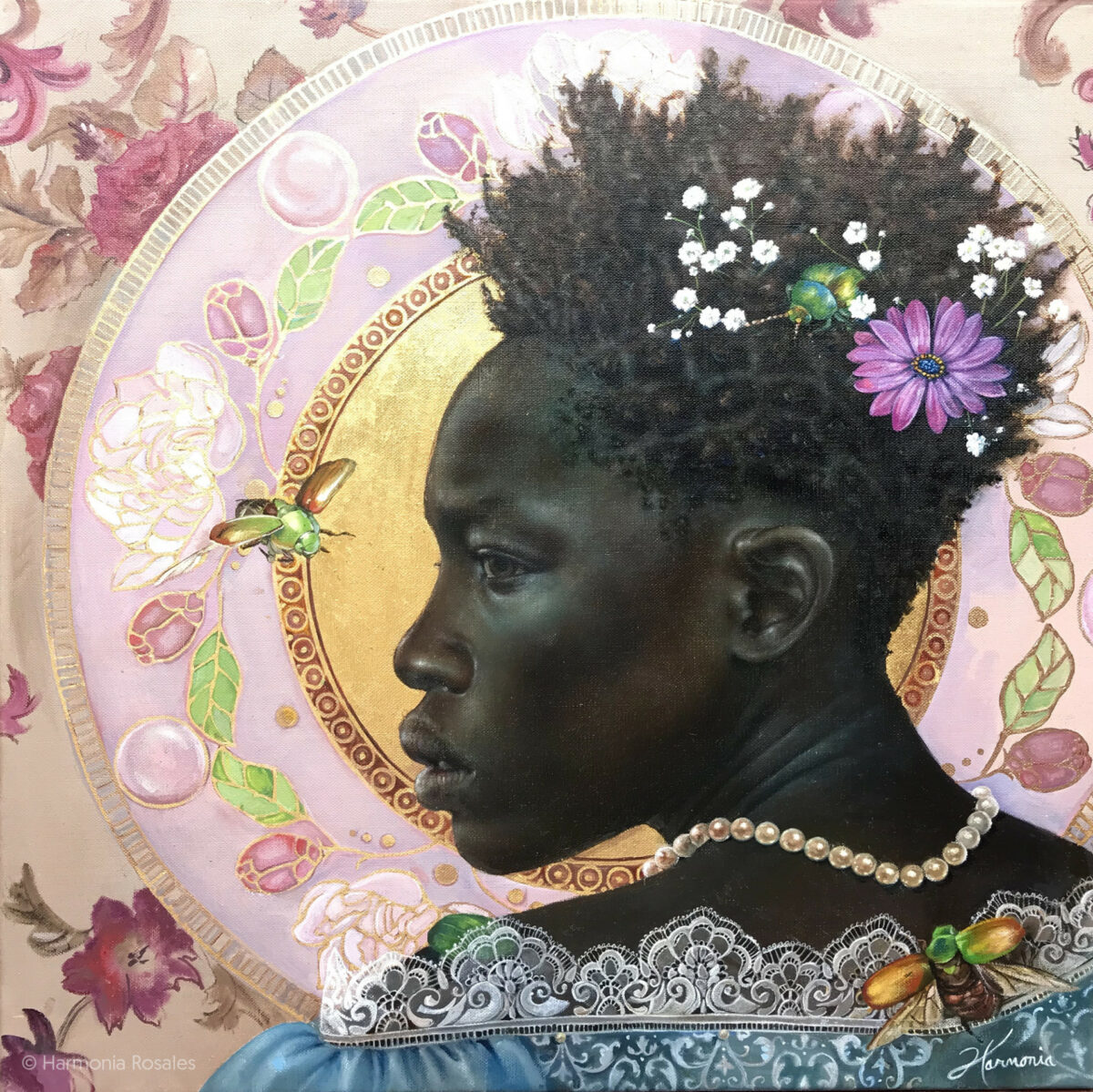 Powerful Portraits Of Black Figures Painted In The Classical European Style By Harmonia Rosales 6