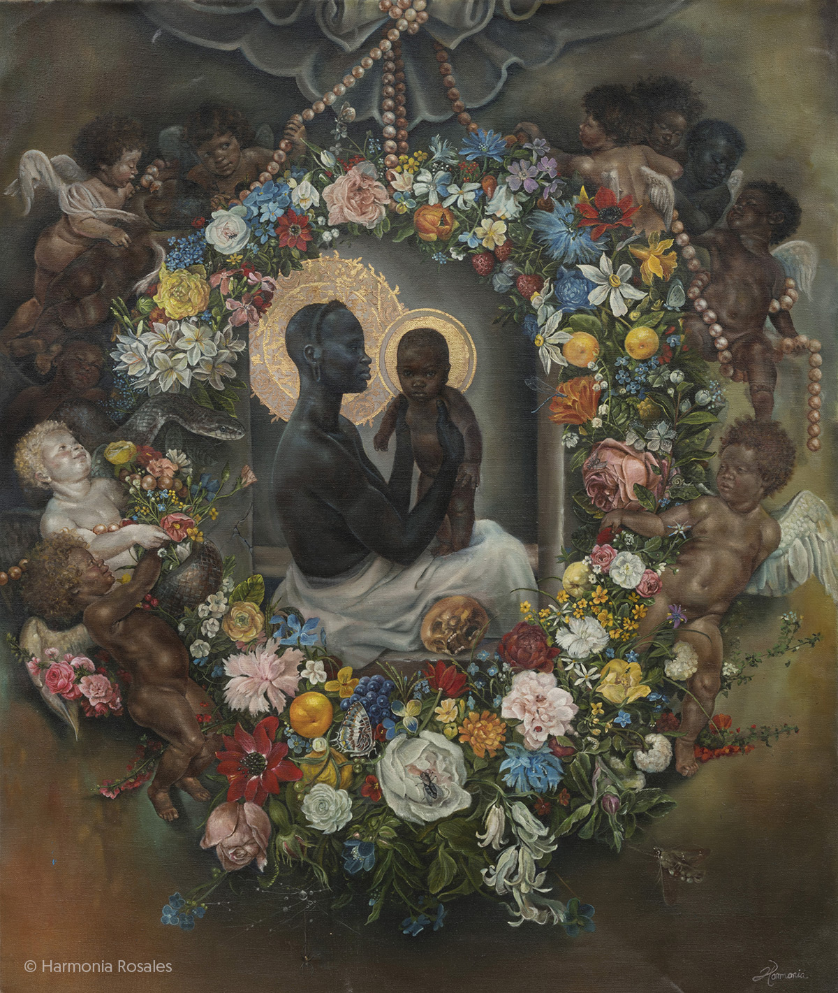 Powerful Portraits Of Black Figures Painted In The Classical European Style By Harmonia Rosales 8