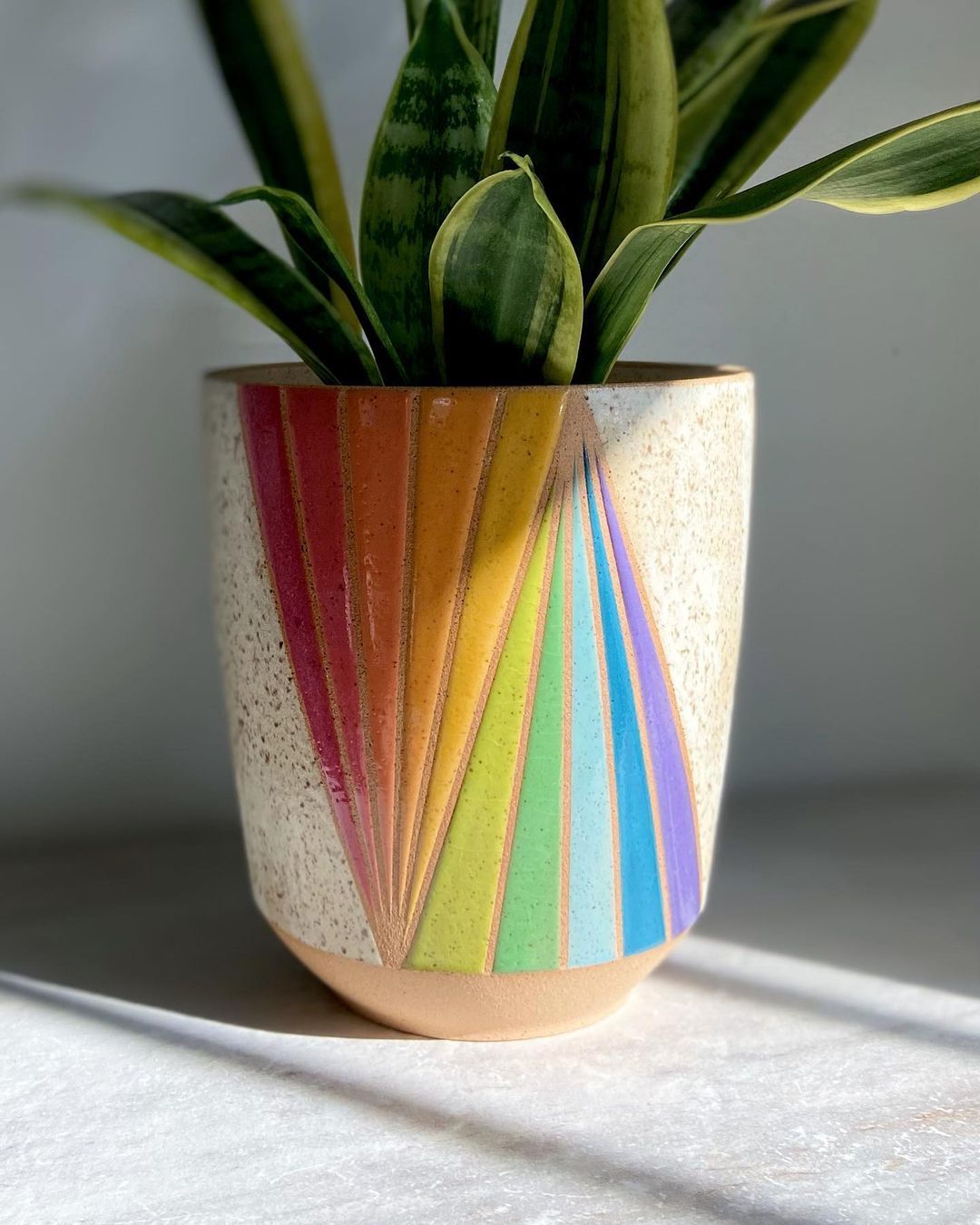 Rainbow Ceramics Gorgeous Multicolored Ceramic Pieces By Christine Tenenholtz (16)