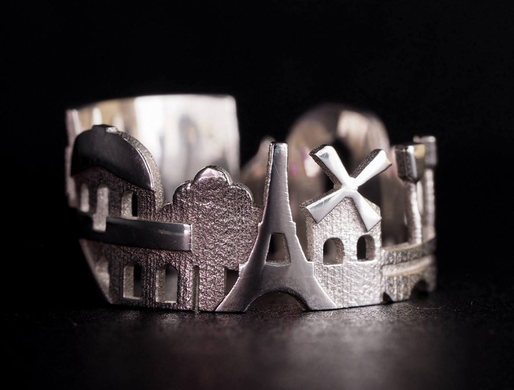 Striking Cityscape Rings In The Shape Of Skylines Of Iconic Cities By Ola Shekhtman 12