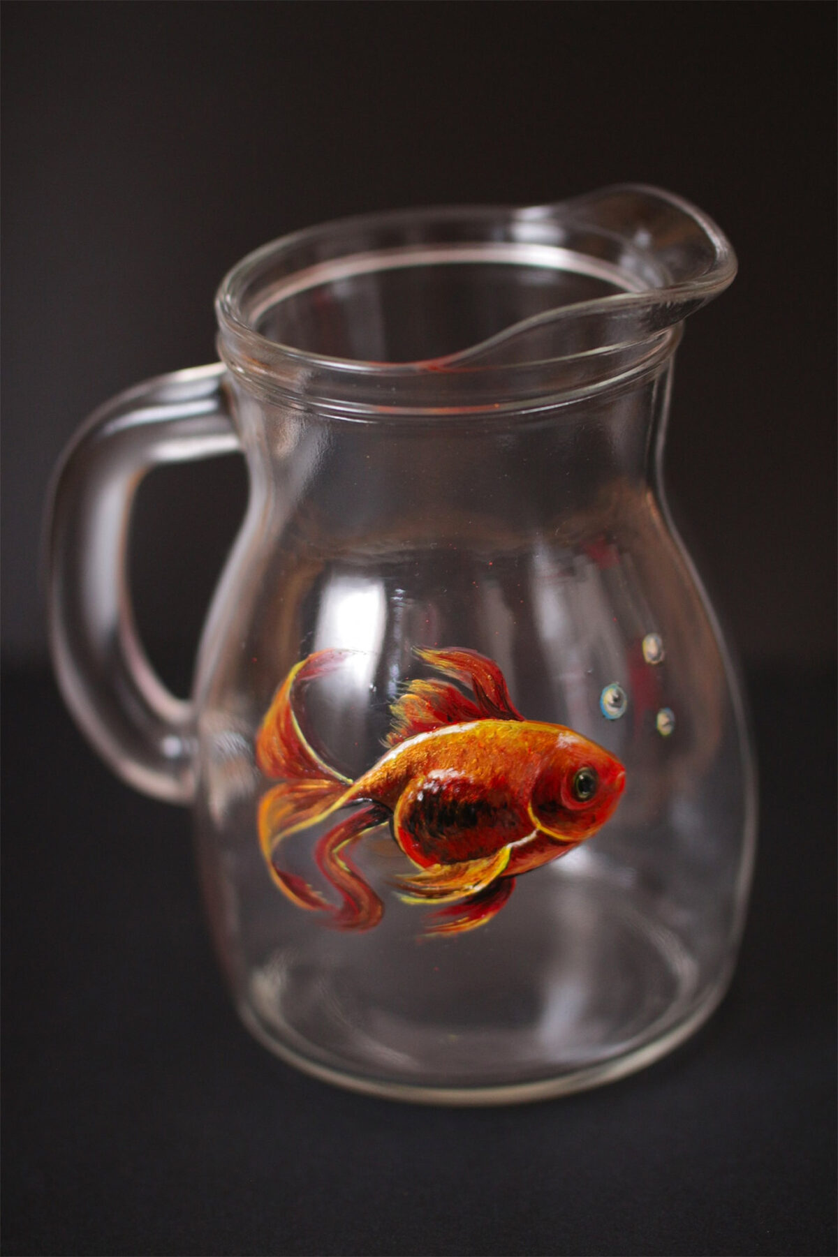 Stunning Realistic Glass Paintings By Silvia Popescu 18