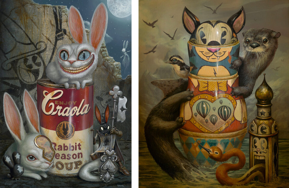 Surreal And Allegorical Acrylic Paintings By Greg Simkins 15