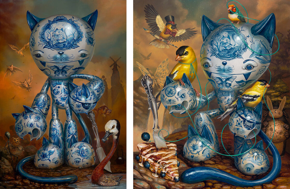 Surreal And Allegorical Acrylic Paintings By Greg Simkins 7