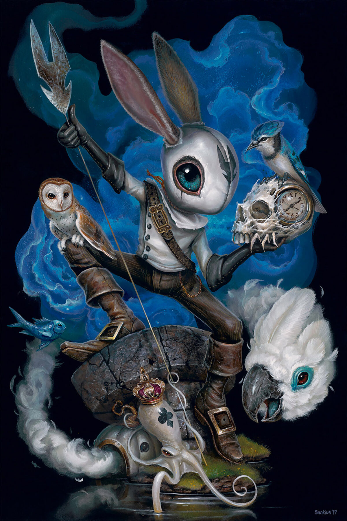 Surreal And Allegorical Acrylic Paintings By Greg Simkins 8