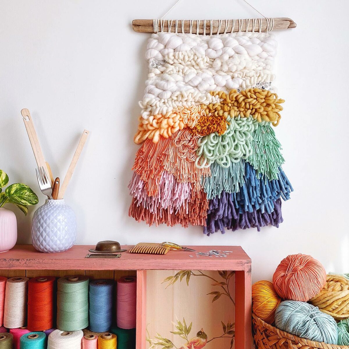 The Exuberant Textile Art In Vivid Colors Of Jen Duffin (1)