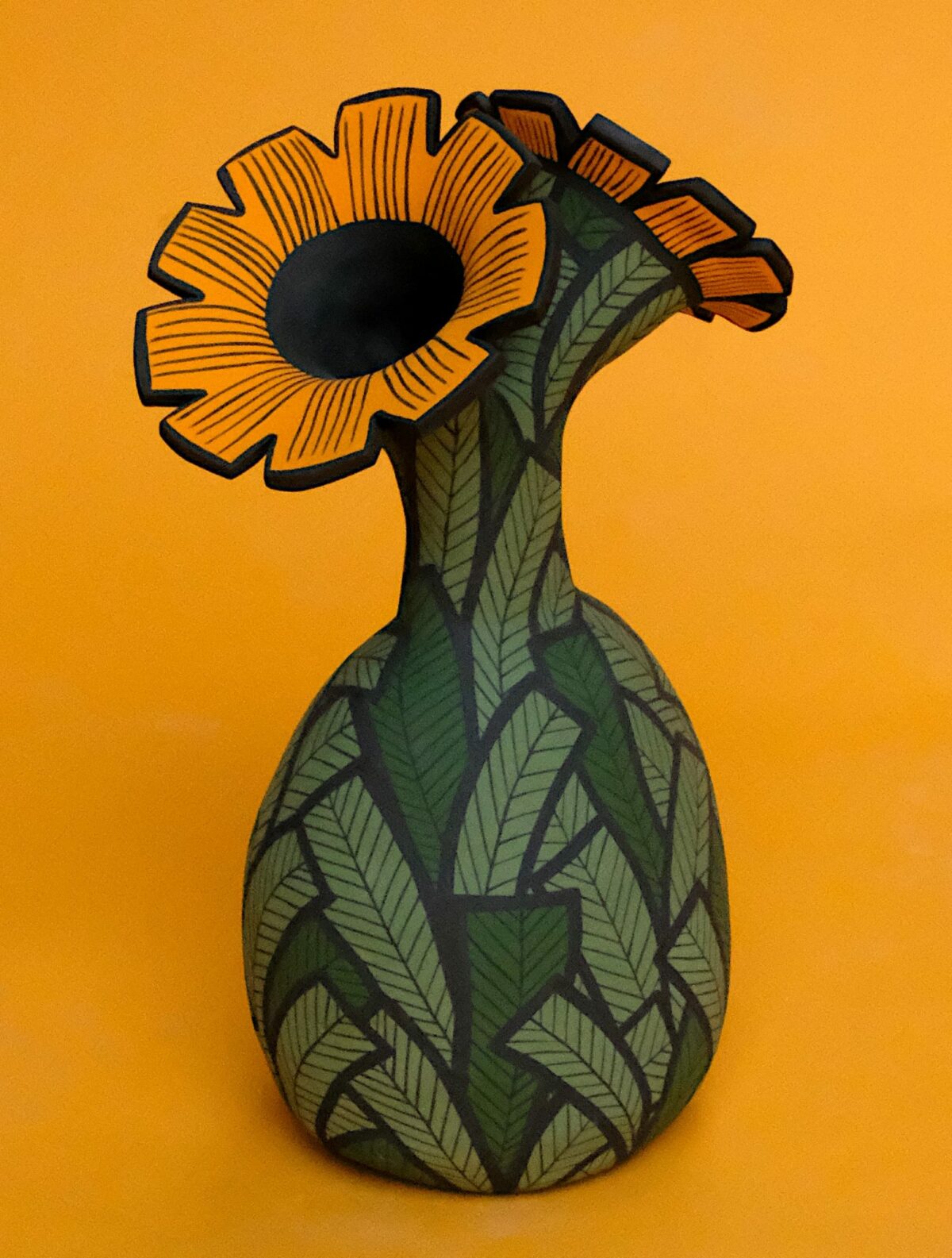 Vibrant Art Pieces That Fuse Ceramics With Drawings By Ariana Heinzman 12