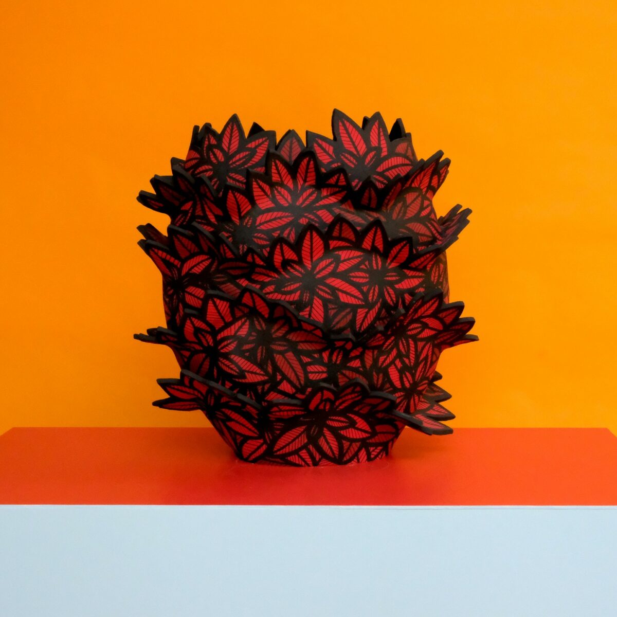 Vibrant Art Pieces That Fuse Ceramics With Drawings By Ariana Heinzman 9