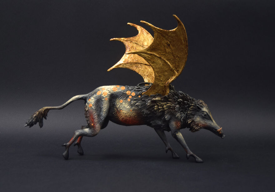 Amazing Fantasy Beast And Animal Sculptures By Capra Palustris (10)