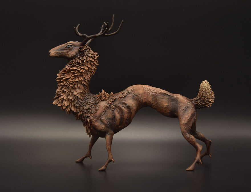 Amazing Fantasy Beast And Animal Sculptures By Capra Palustris (11)