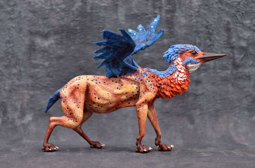 Amazing Fantasy Beast And Animal Sculptures By Capra Palustris (13)