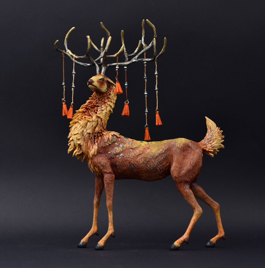Amazing Fantasy Beast And Animal Sculptures By Capra Palustris (15)