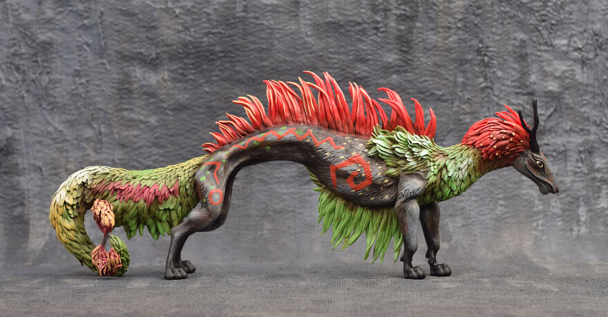Amazing Fantasy Beast And Animal Sculptures By Capra Palustris (17)