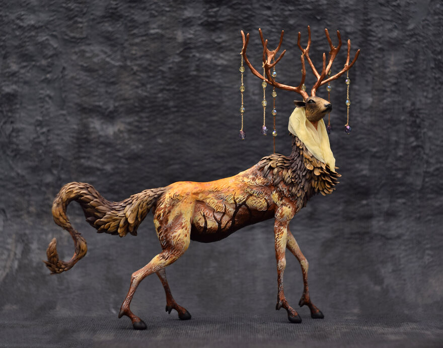 Amazing Fantasy Beast And Animal Sculptures By Capra Palustris (24)