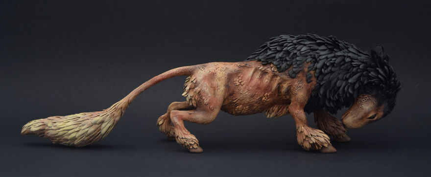 Amazing Fantasy Beast And Animal Sculptures By Capra Palustris (25)