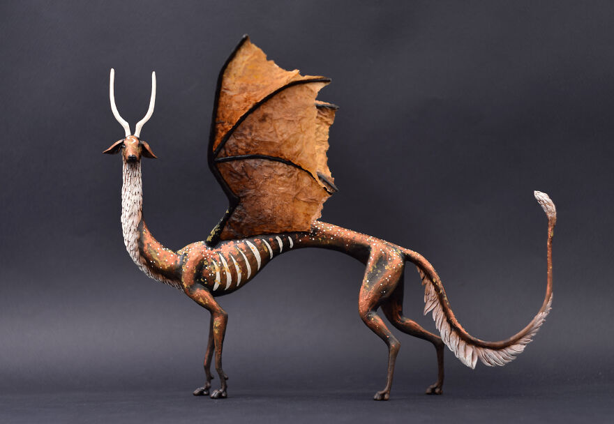 Amazing Fantasy Beast And Animal Sculptures By Capra Palustris (27)