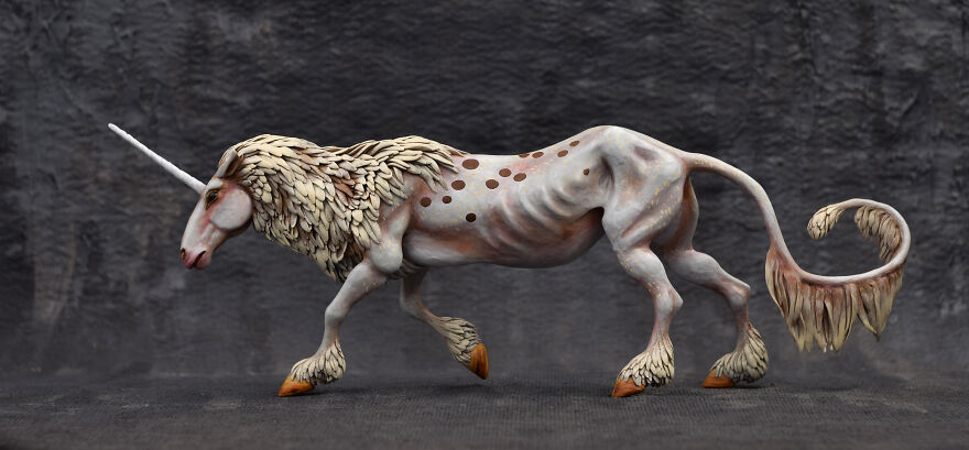 Amazing Fantasy Beast And Animal Sculptures By Capra Palustris (31)