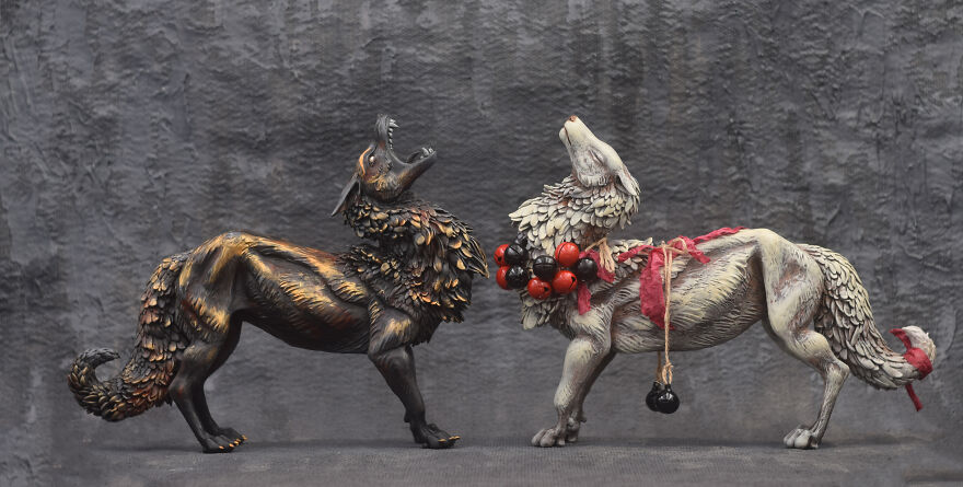 Amazing Fantasy Beast And Animal Sculptures By Capra Palustris (34)