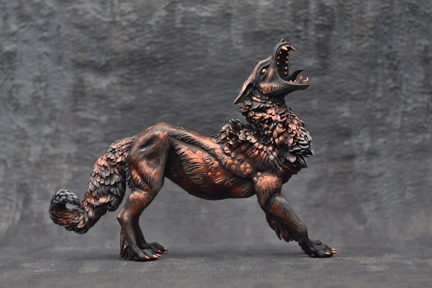 Amazing Fantasy Beast And Animal Sculptures By Capra Palustris (4)