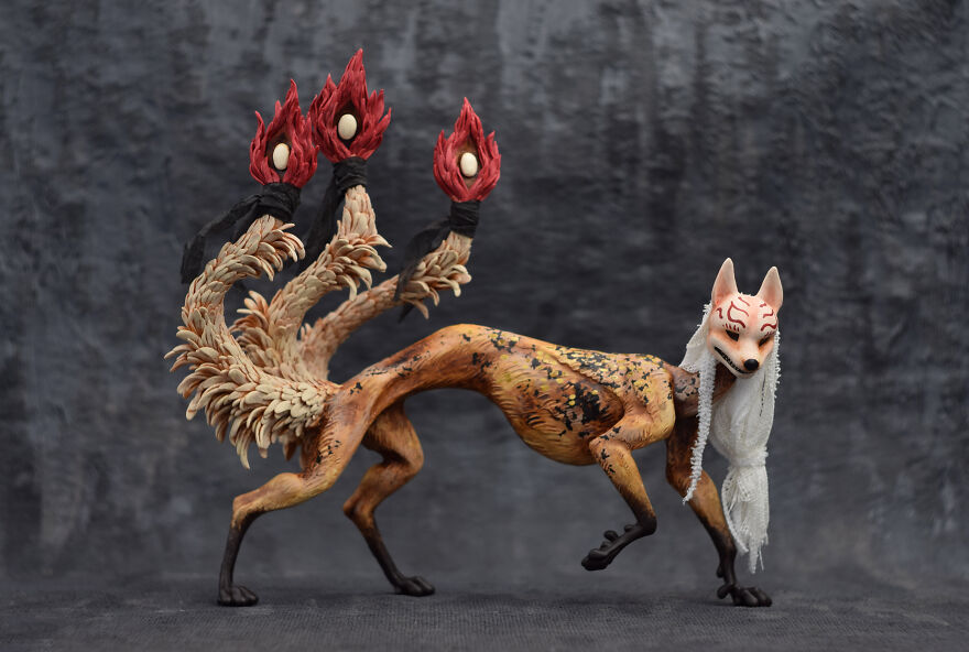 Amazing Fantasy Beast And Animal Sculptures By Capra Palustris (6)