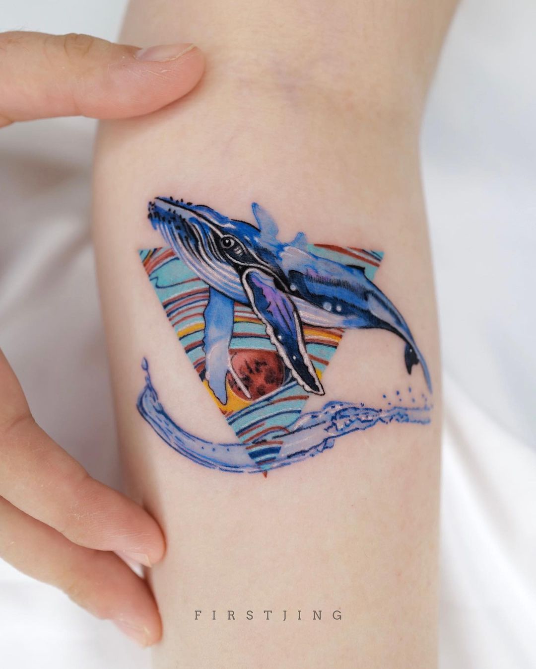 Colourful Dolphin Tattoo  Ace Tattooz