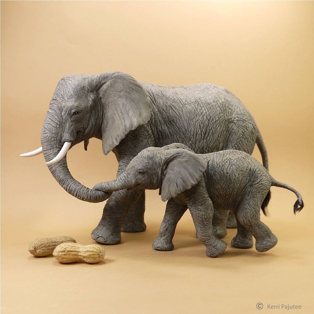 Amazingly Realistic Miniature Animal Sculptures By Kerri Pajutee (13)