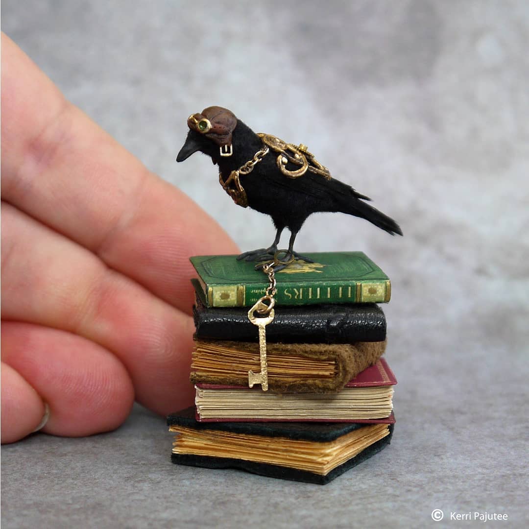 Amazingly Realistic Miniature Animal Sculptures By Kerri Pajutee (15)