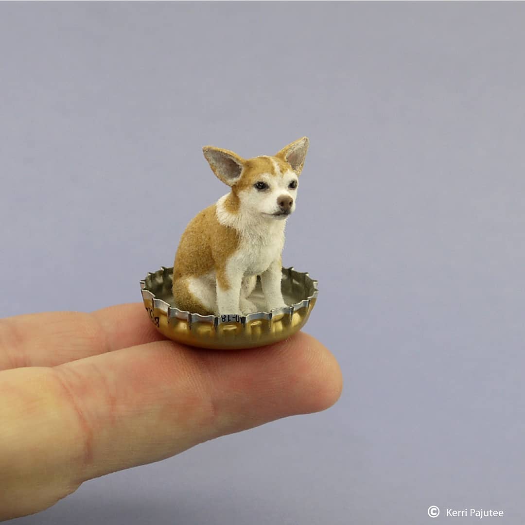 Amazingly Realistic Miniature Animal Sculptures By Kerri Pajutee (17)