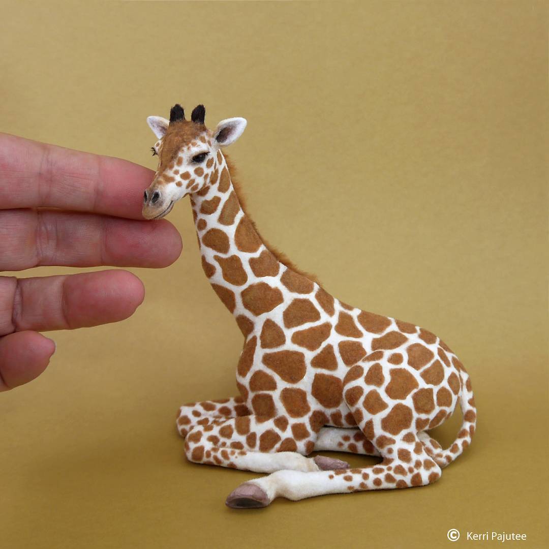 Amazingly Realistic Miniature Animal Sculptures By Kerri Pajutee (2)