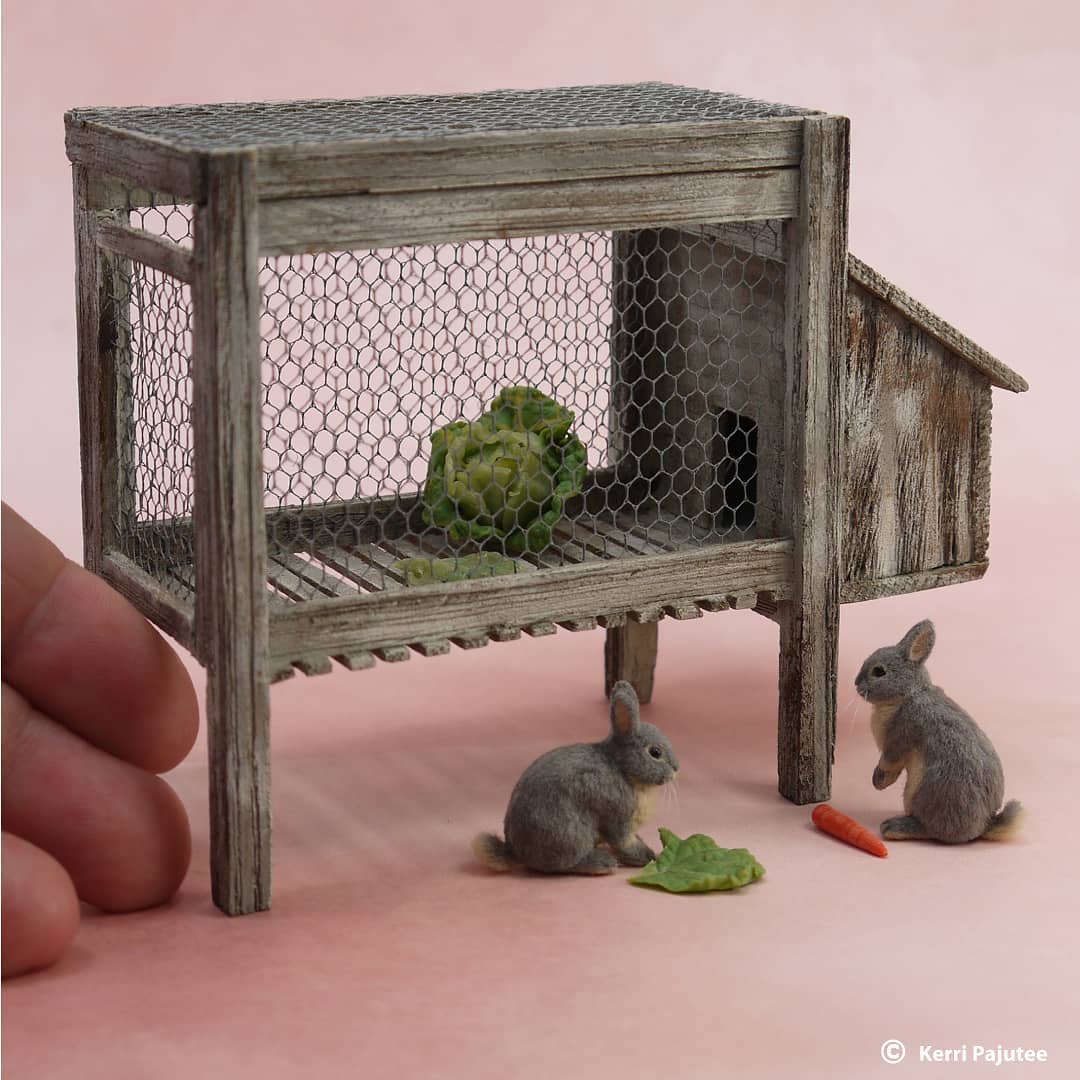 Amazingly Realistic Miniature Animal Sculptures By Kerri Pajutee (25)