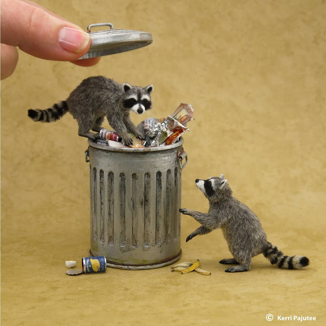 Amazingly Realistic Miniature Animal Sculptures By Kerri Pajutee (28)