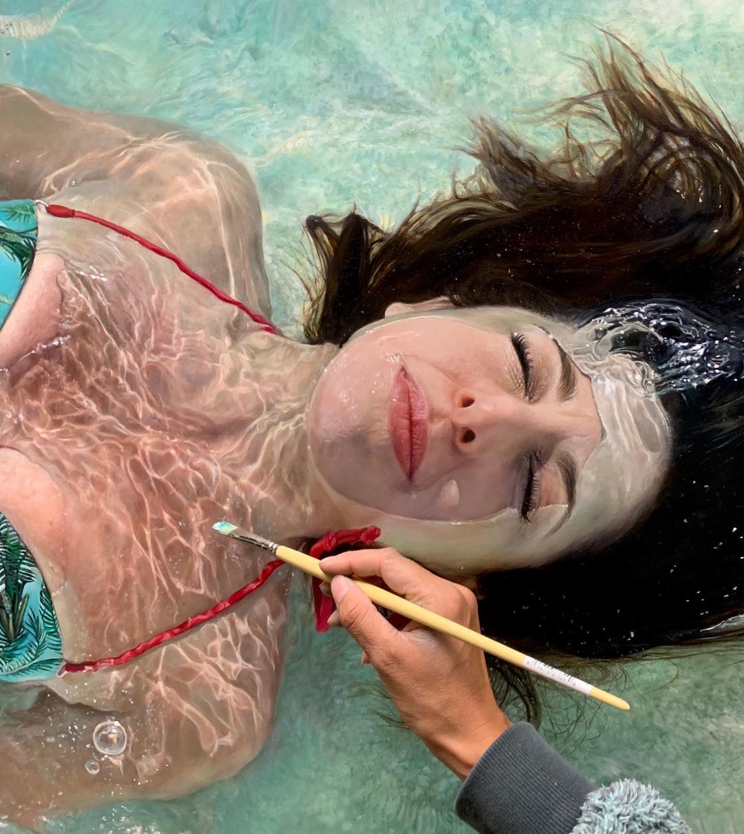 Captivating Hyper Realistic Paintings By Marissa Oosterleethat (6)