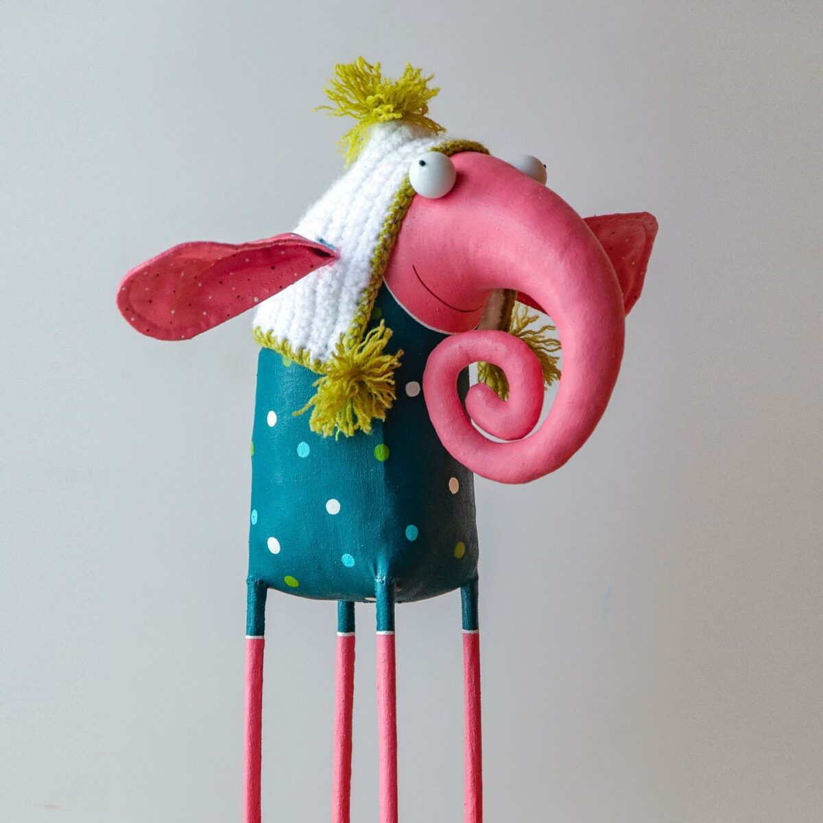 Colorful Handmade Toys Of Quirky Creatures By Lidiya Marinchuk (2)