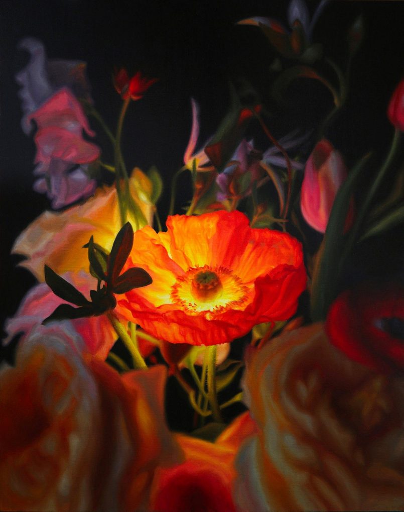Created From Light Splendid Oil On Canvas Paintings By Zarina Situmorang 26